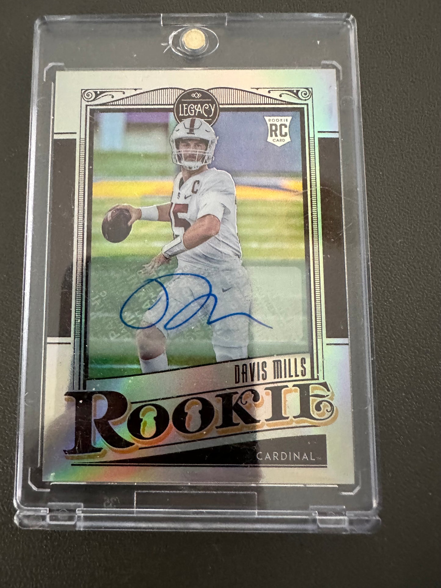 2021 Panini Legacy Davis Mills Rookie Auto #194