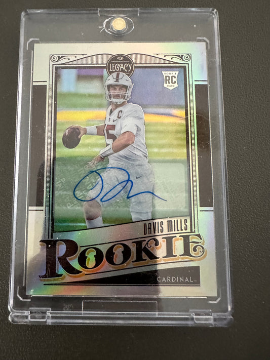 2021 Panini Legacy Davis Mills Rookie Auto #194