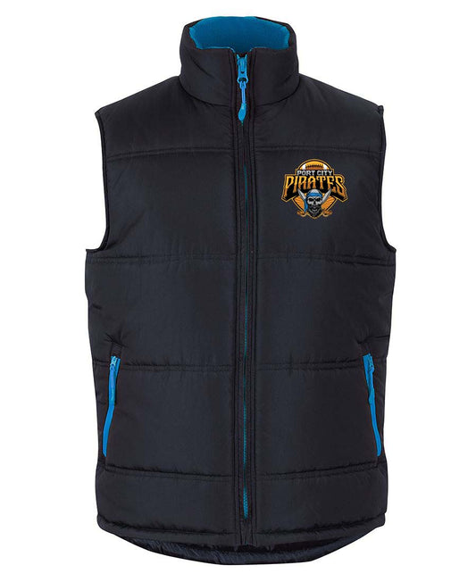 Port City Pirates Puffer Vest