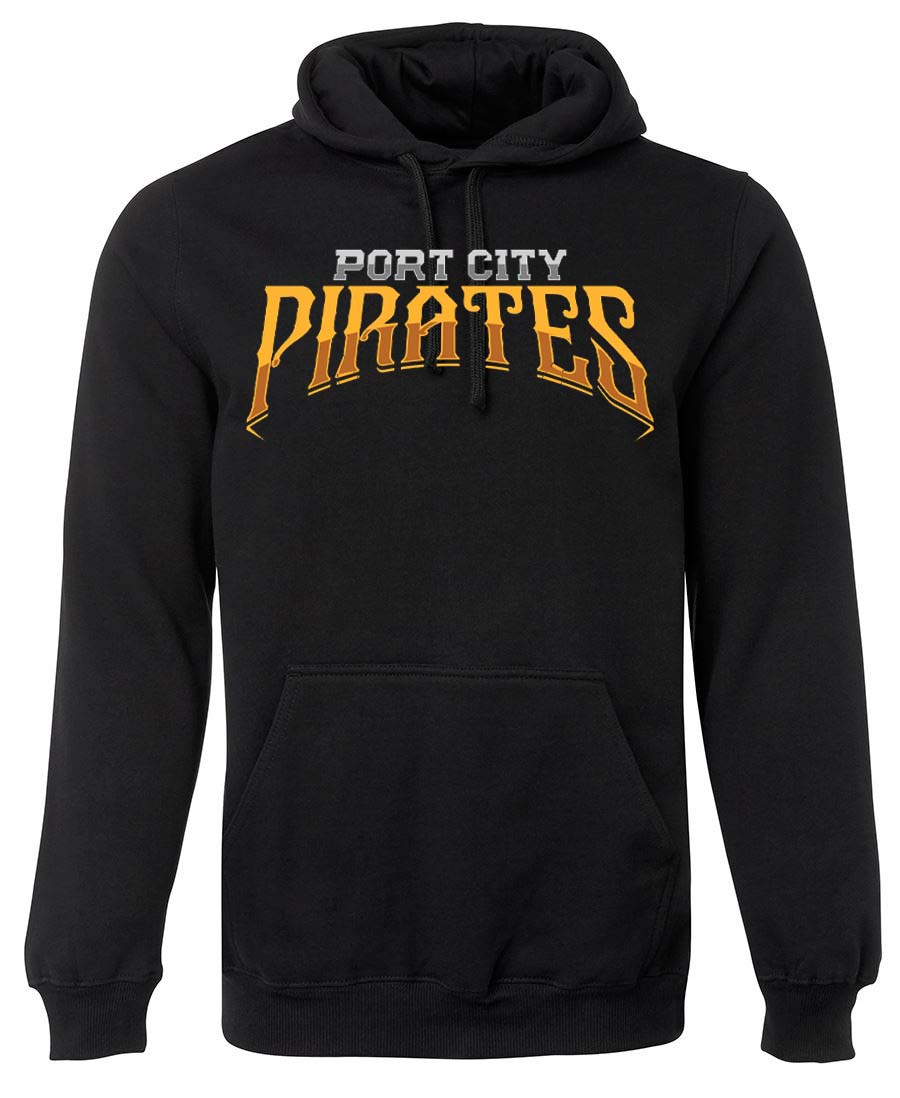 Port City Pirates text Logo Hoodie