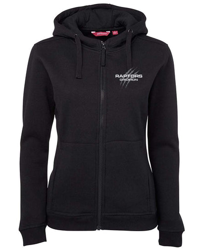 Raptors Gridiron Ladies double sided Zipped Hoodie