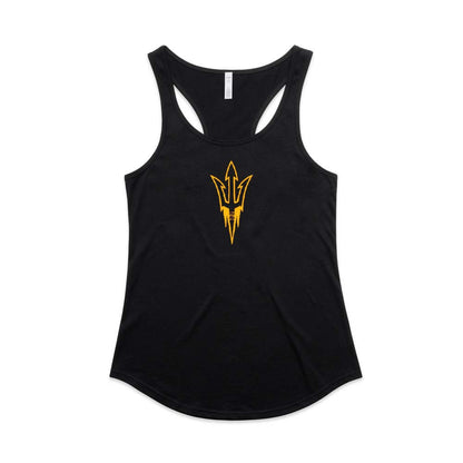 Sun Devils Women's Racer back Singlet fork