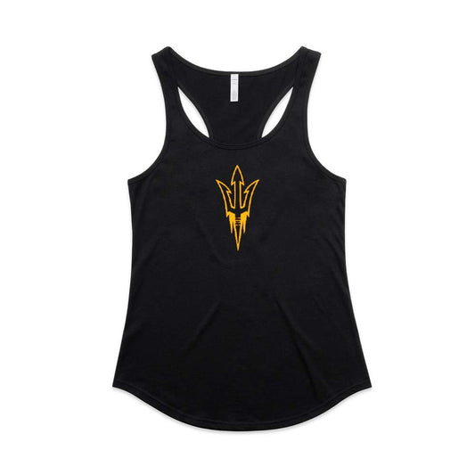 Sun Devils Women's Racer back Singlet fork