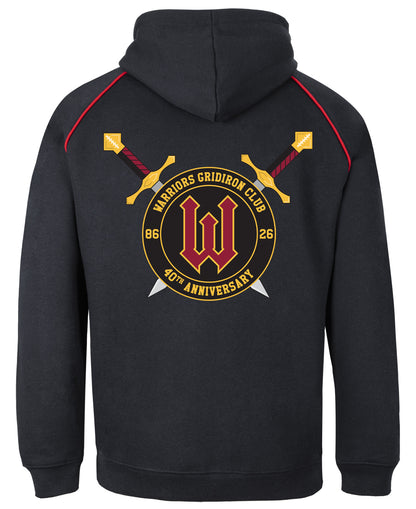 Warriors 40th Hoodie double sided