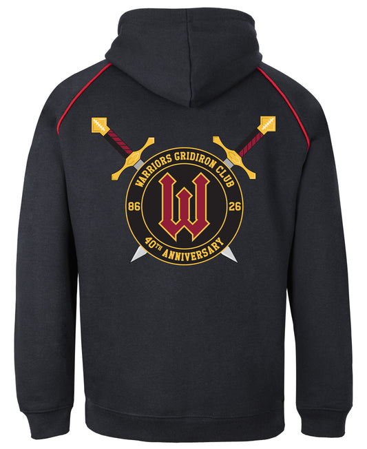 Warriors 40th Hoodie double sided