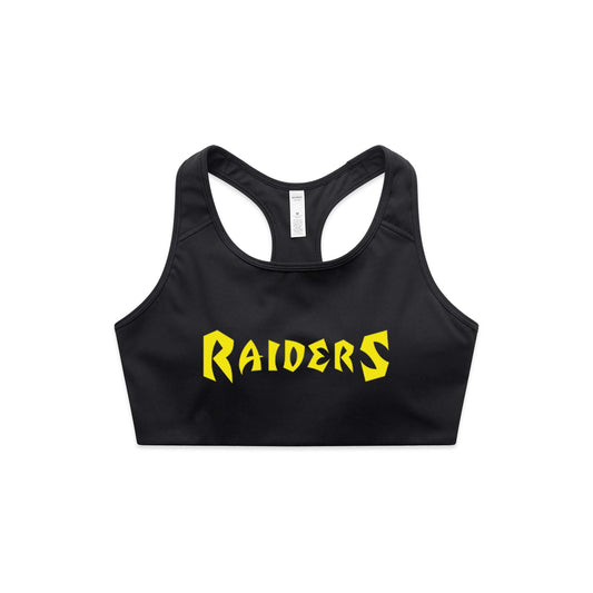 WA Raiders double sided active Bra