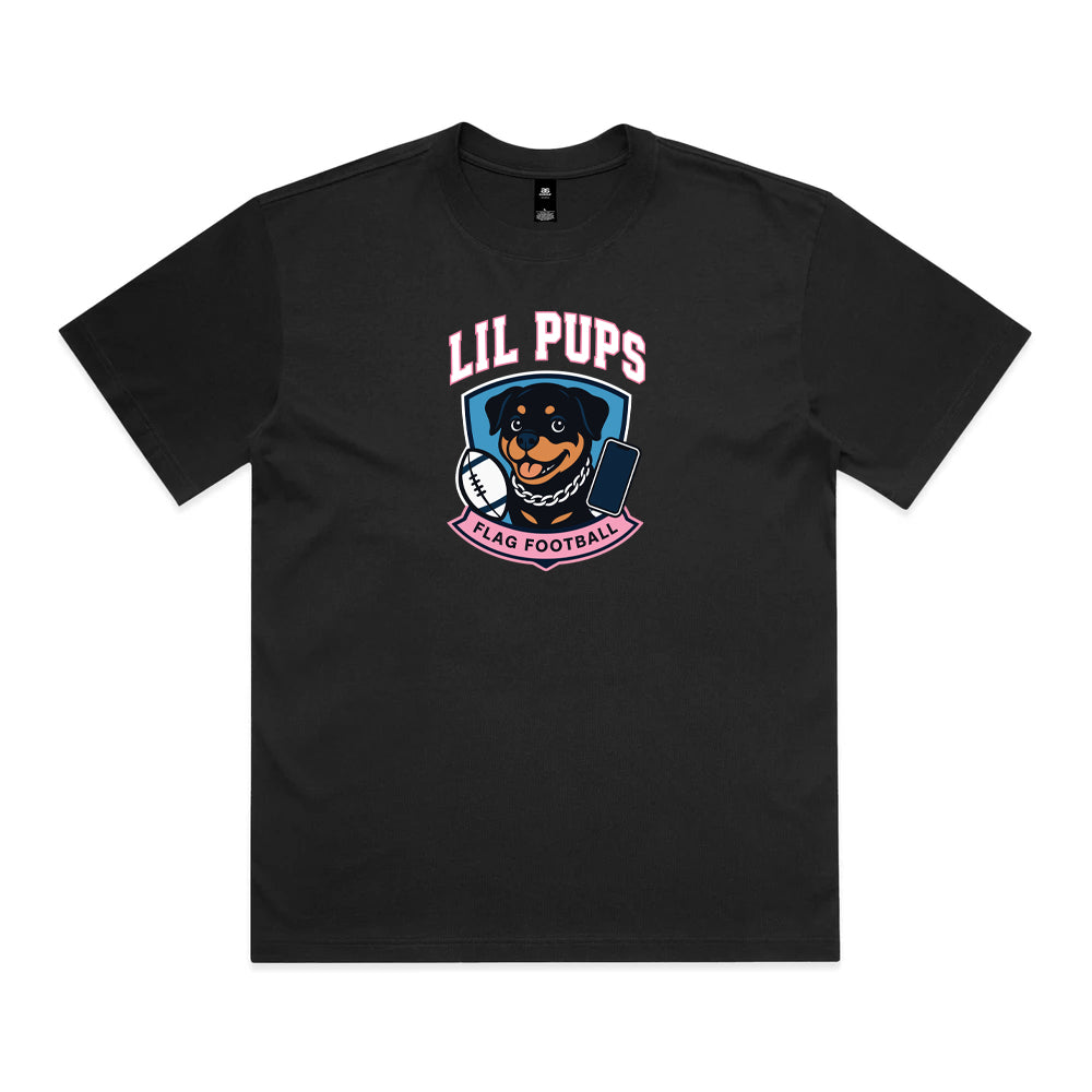 Lil Pups coach box tee