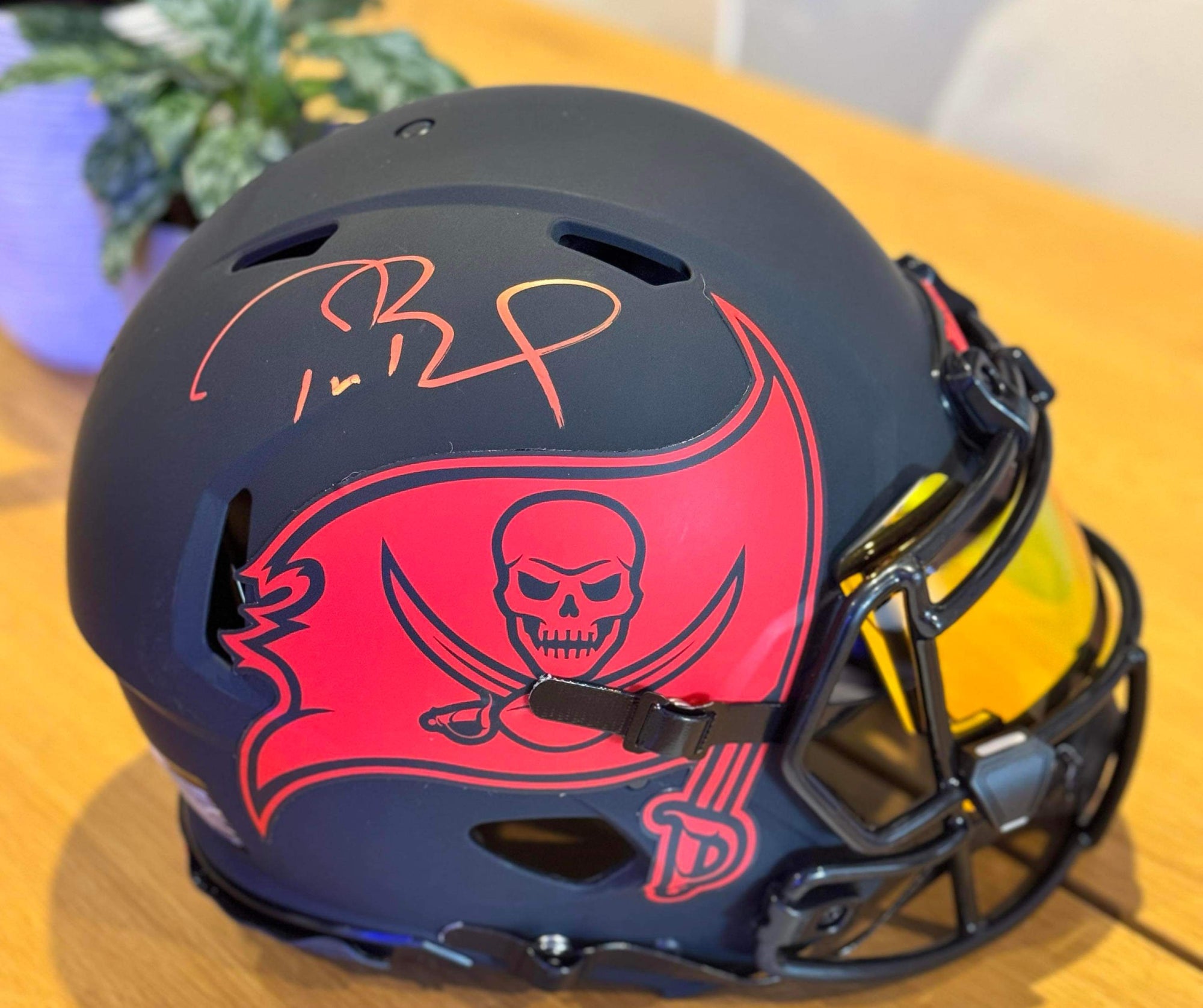 Tom Brady Signed Tampa Bay Helmet