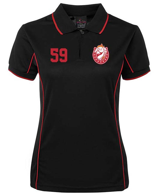 Wollongong Mustangs Ladies Polo Shirt