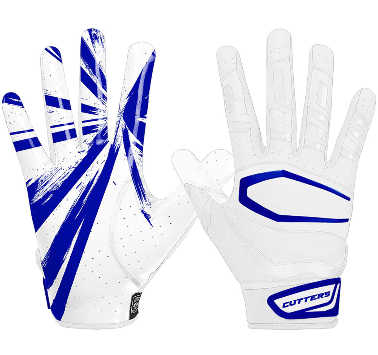 CUTTERS REV PRO 3.0 RECEIVER GLOVES ROYAL BLUE
