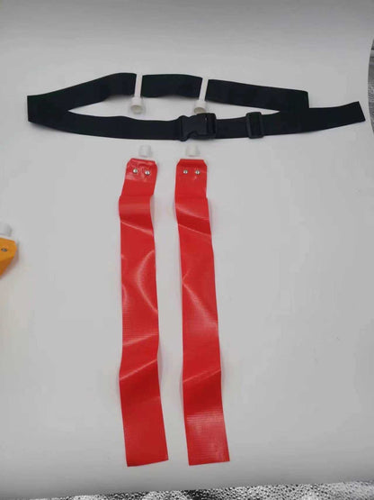Logo / Team Printed Flag Belt with Two Flag Set