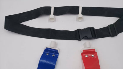 Logo / Team Printed Flag Belt with Two Flag Set