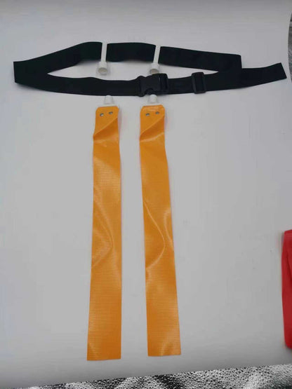 Logo / Team Printed Flag Belt with Two Flag Set