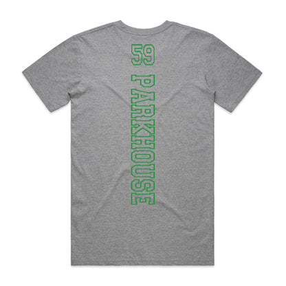 Gladiator colour fade Double Sided Logo / Name T Shirt