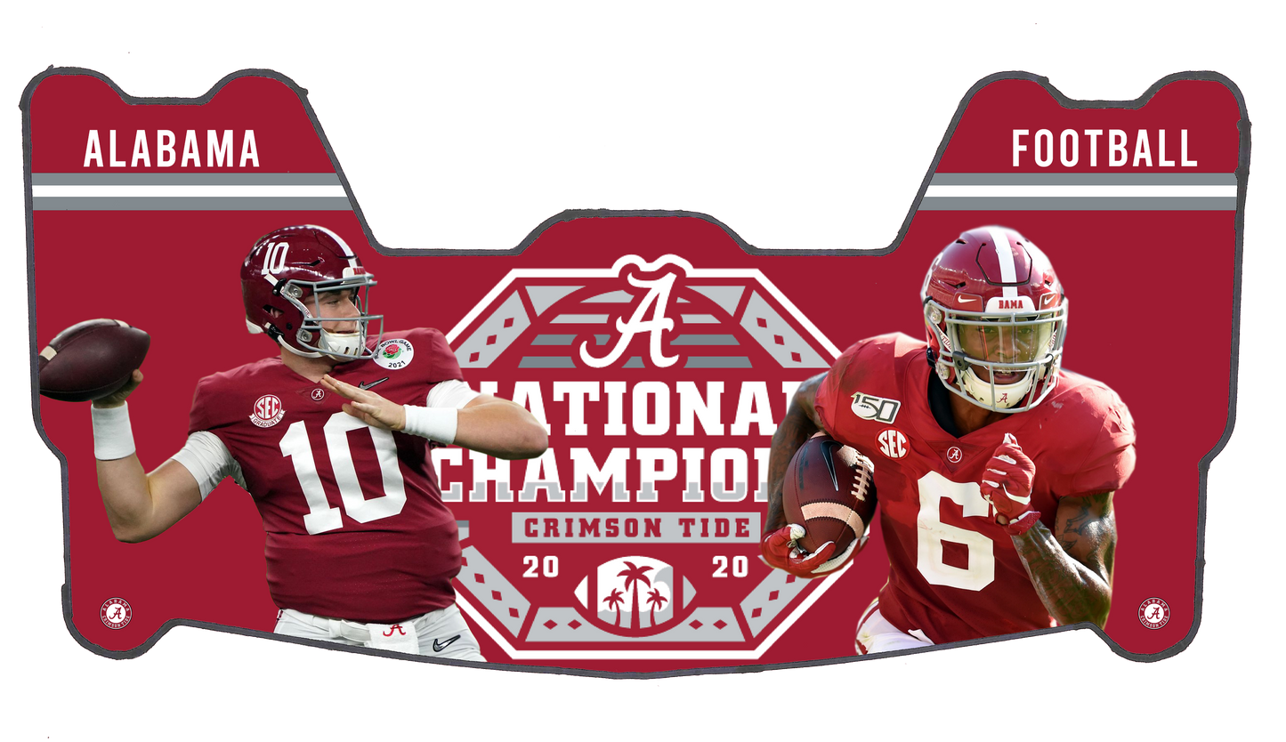 Alabama National Champs Themed Custom Visor