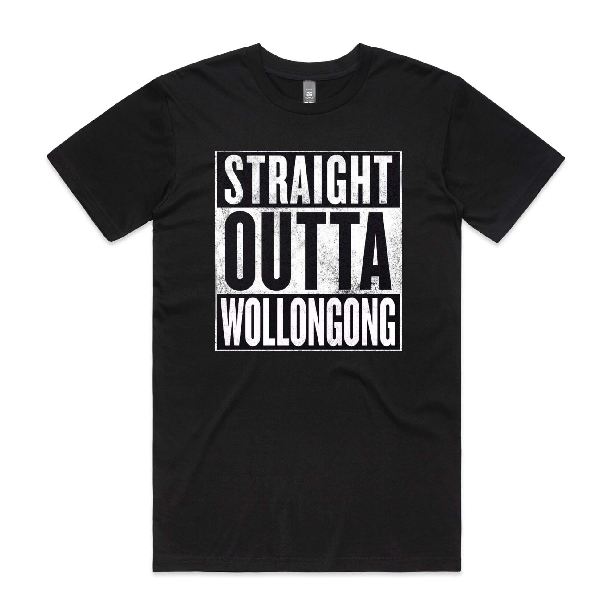 Wollongong Mustangs Straight Outta Wollongong T-shirt