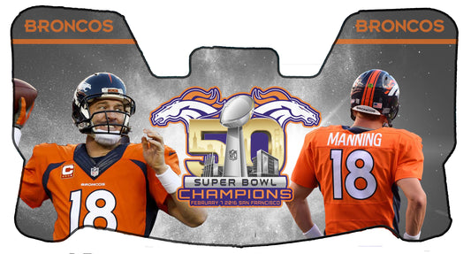Peyton Manning Broncos Themed Custom Visor