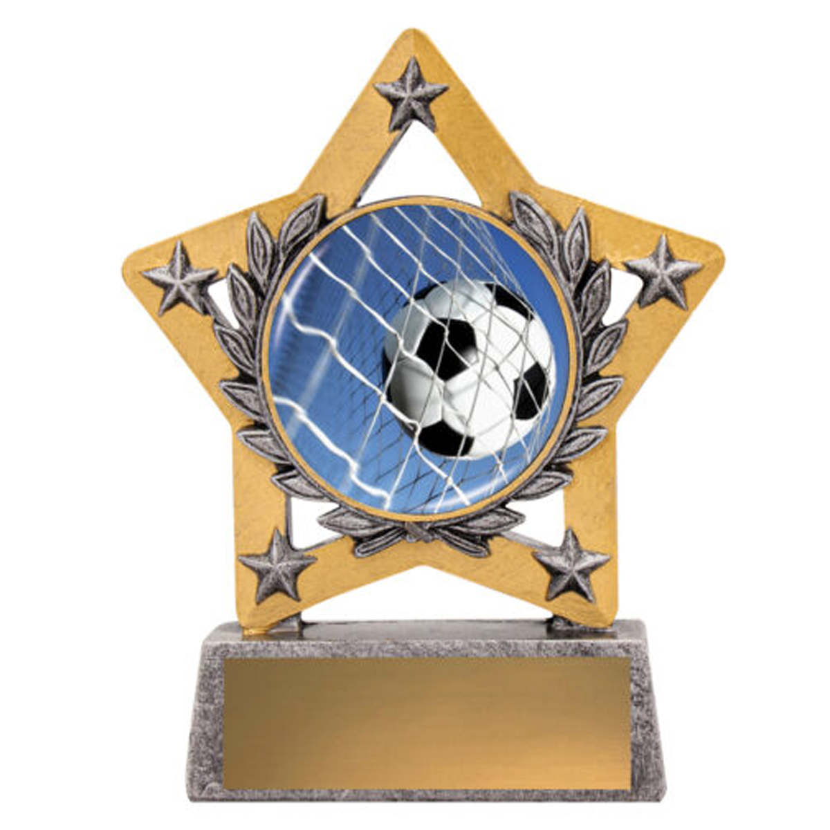 Ball in Net Mini Star Colour Trophy 130mm