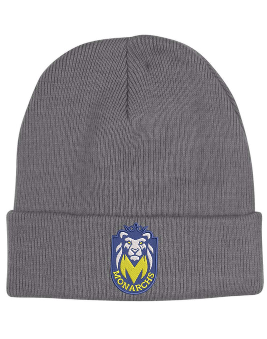 Monarchs grey Beanie
