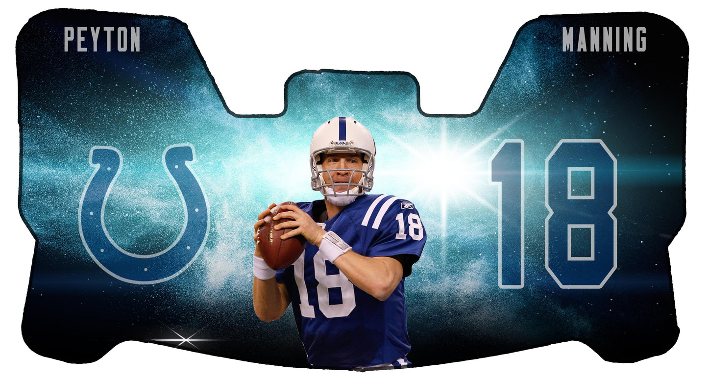 Peyton Manning Colts Themed Custom Visor