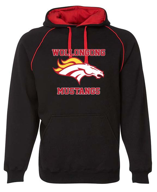 Wollongong Mustangs Classic contrast Hoodie