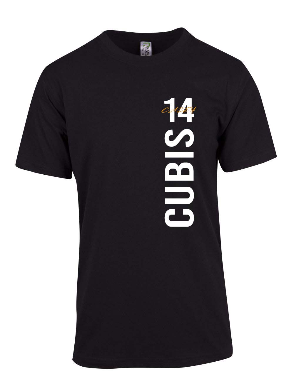 Casey Cubis side text T-Shirt