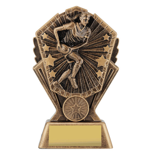Cosmos Rugby Female Antique Gold 3 Sizes