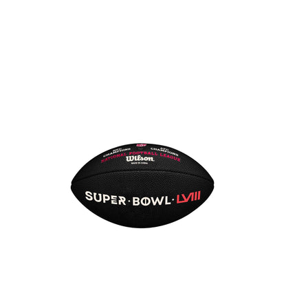Super Bowl LVIII soft touch mini black