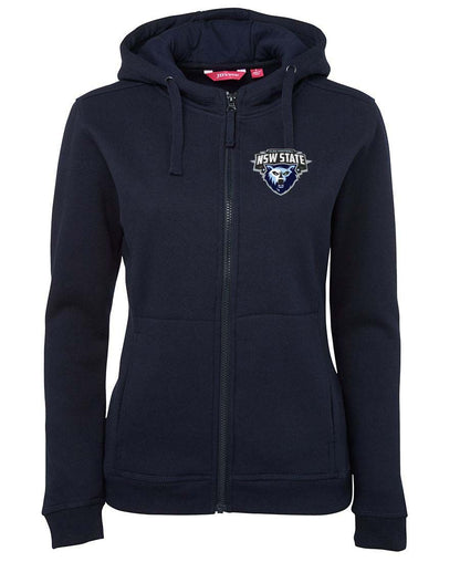 Flag football NSW Ladies Zipped Hoodie