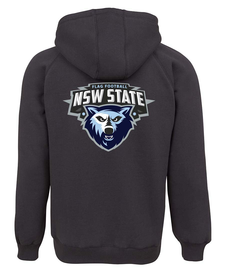 FLAG FOOTBALL NSW DOUBLE SIDED ZIPPED HOODIE