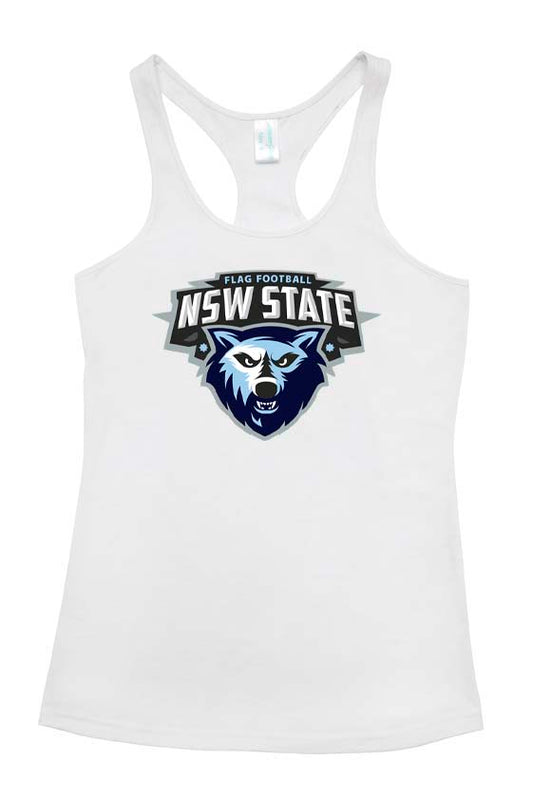Flag Football NSW Ladies T-Back Top
