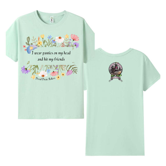 Dread Pirate Rollers Double sided t-shirt