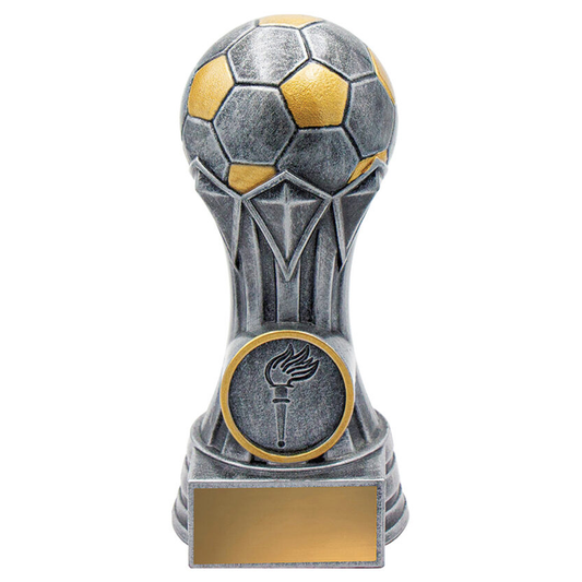 Football GEM Antique Silver 5 sizes