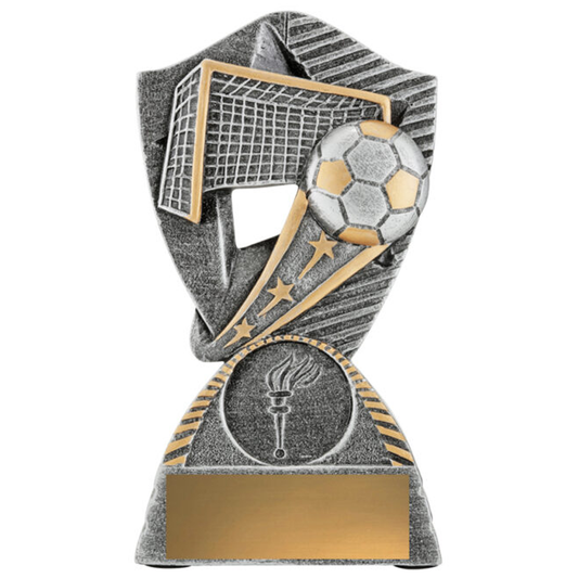 Football Gambit Trophy Antique Silver 3 sizes