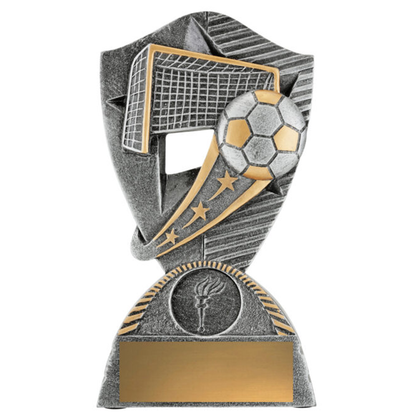 Football Gambit Trophy Antique Silver 3 sizes