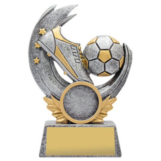 Football Lunar Antique Silver 3 sizes