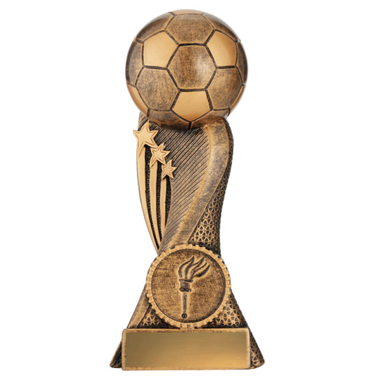 Football Star Champion Trophy Antique Gold 6 Sizes
