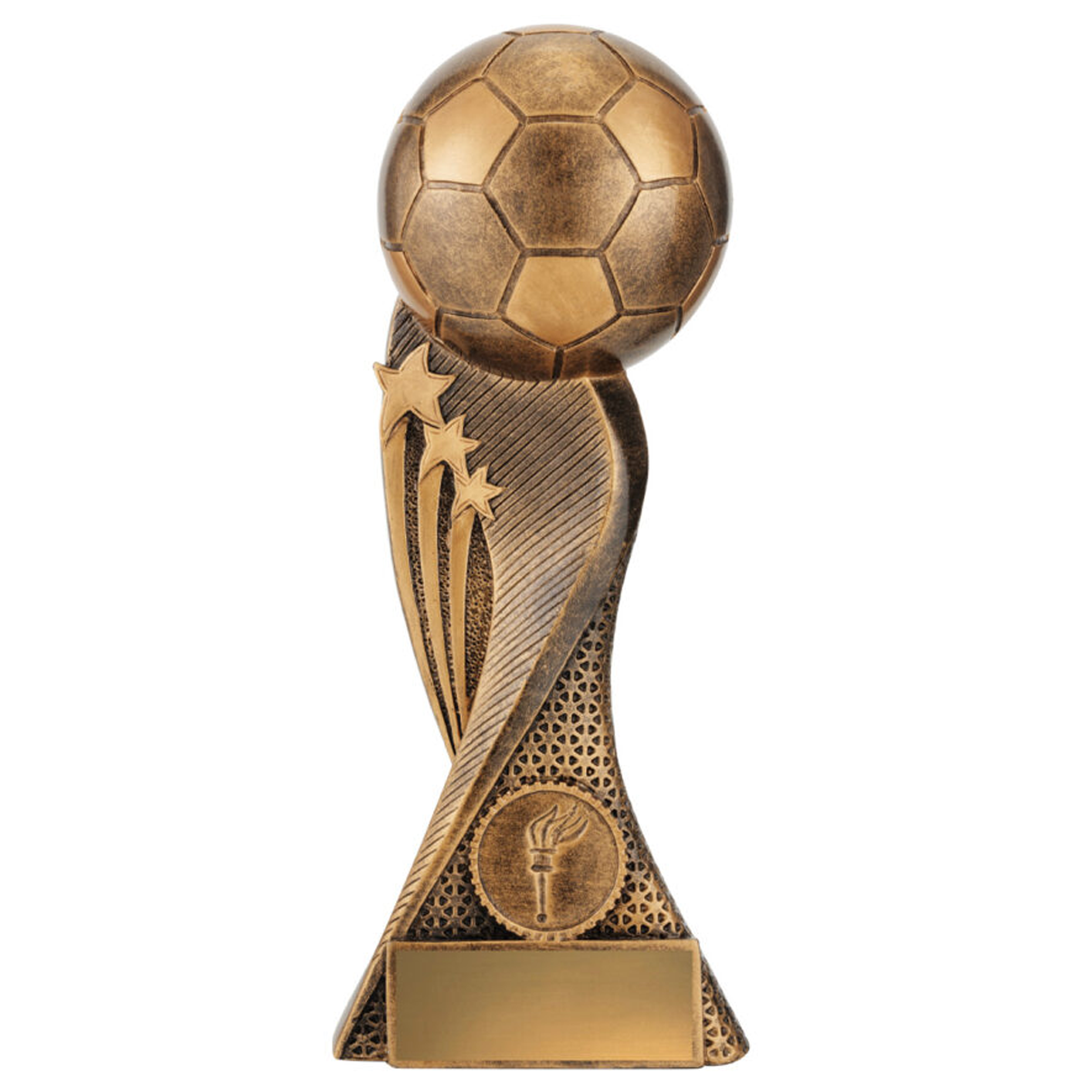 Football Star Champion Trophy Antique Gold 6 Sizes