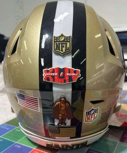 Drew Bress Autographed Speedflex Helmet