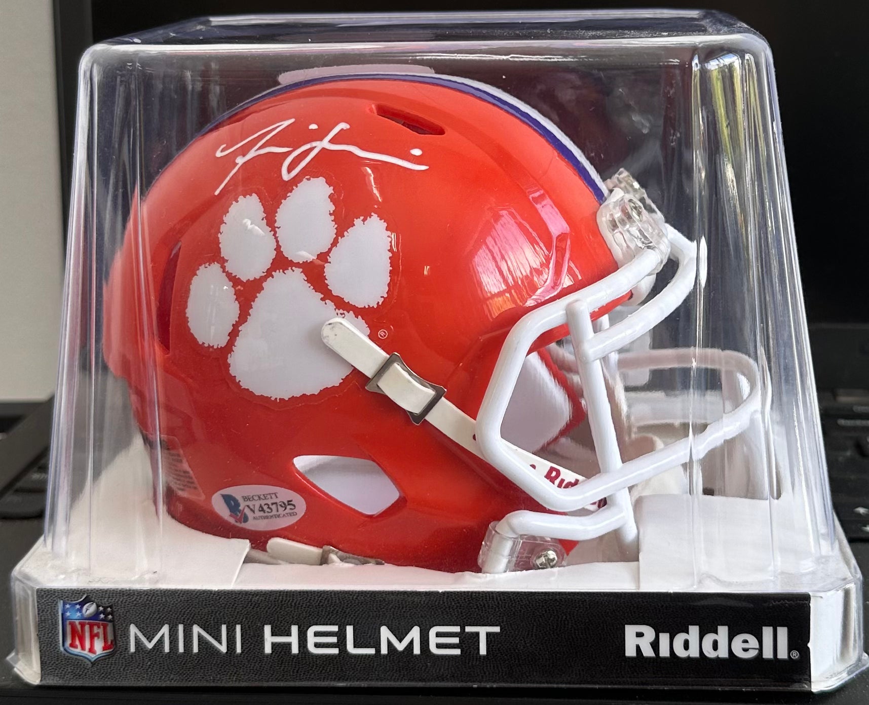 Isaiah Simmons Clemson Mini Helmet