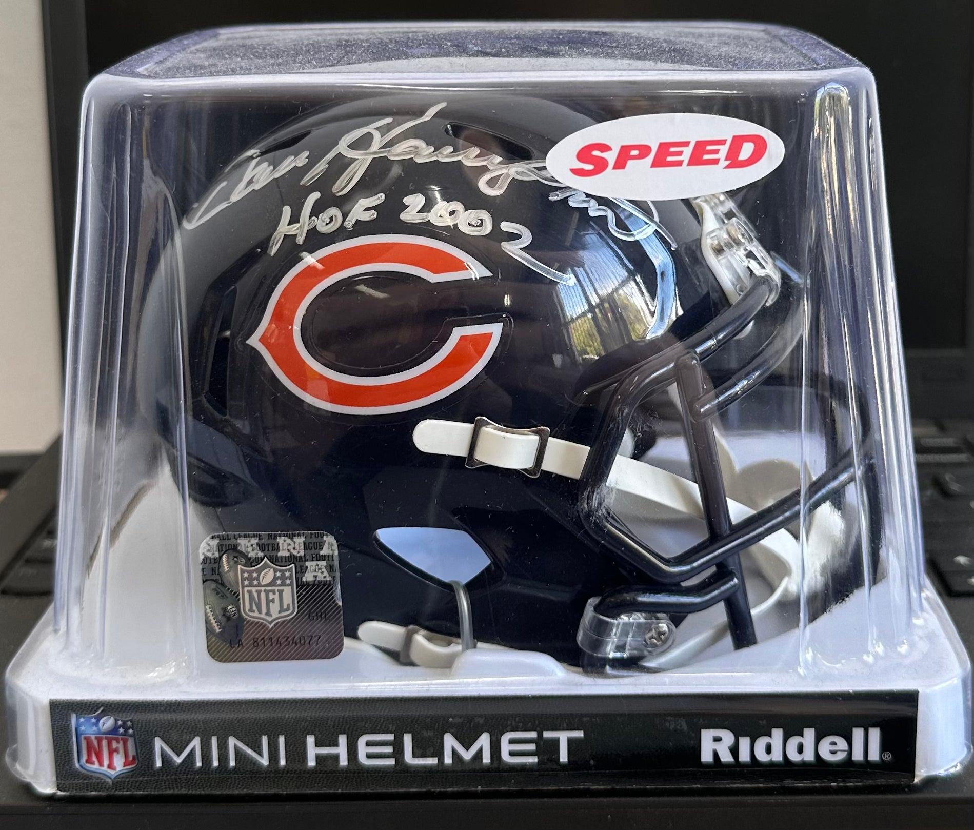 Dan Hampton Mini Helmet