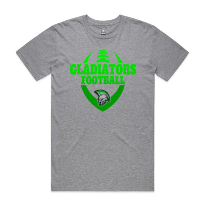 Gladiator colour fade Double Sided Logo / Name T Shirt