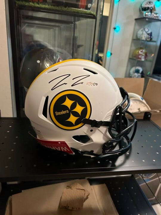 Pat Friermuth Signed Speed Helmet