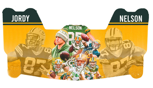 Jordy Nelson Packers Themed Custom Visor