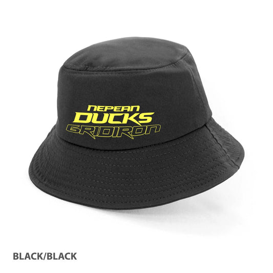 Nepean Ducks Spell Out Logo Bucket Hat