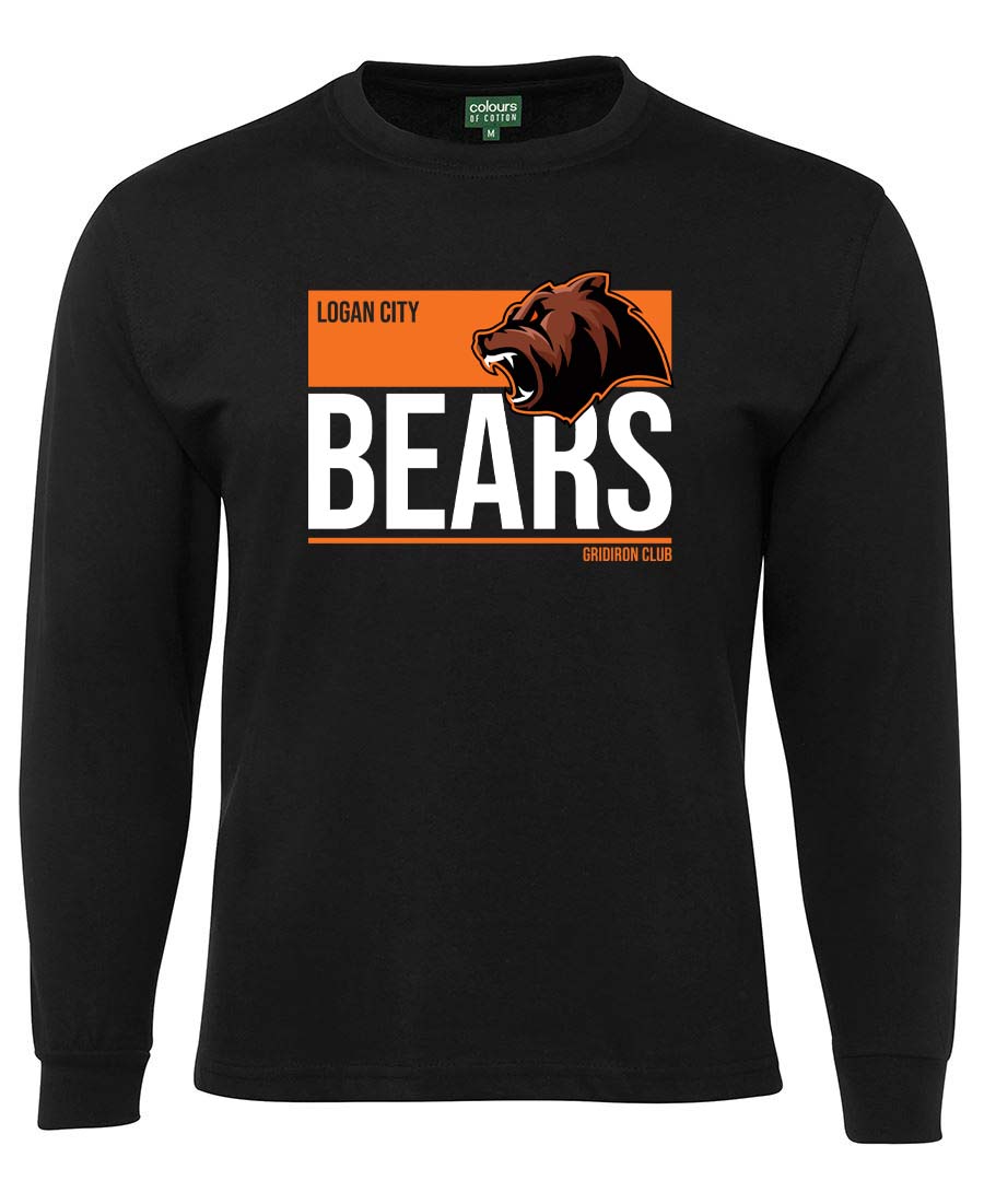 Logan City Bears Long Sleeved T-Shirt - box design