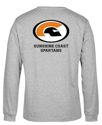Sunshine Coast Spartans Double sided Long Sleeved T-Shirt
