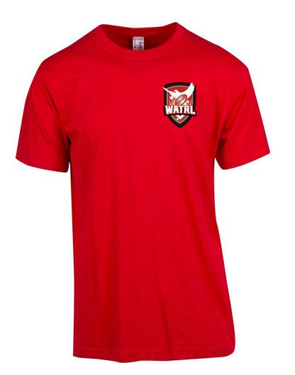 WA WATRL/ Tonga text Logo T-Shirt Double sided
