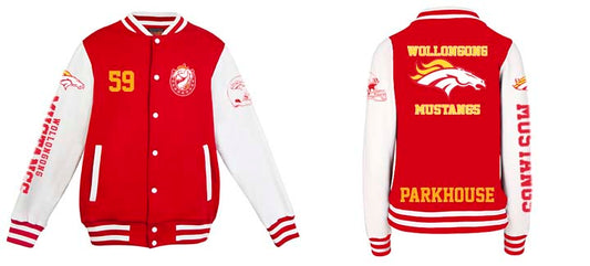 Wollongong Mustangs Varsity Jacket