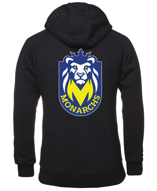 Monarchs Zipped Logo Hoodie